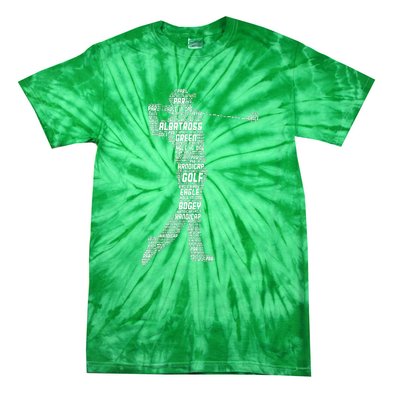 Golf Club Golfer Golfing Funny Golf Father's Day Tie-Dye T-Shirt