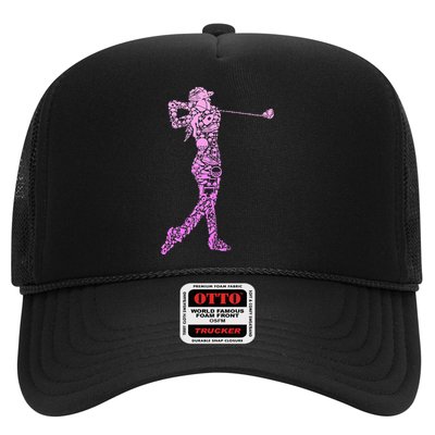 Golf Club Golfer Golfing Funny Golf Father's Day Trucker Hat