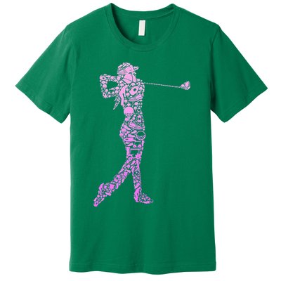 Golf Club Golfer Golfing Funny Golf Father's Day Premium T-Shirt