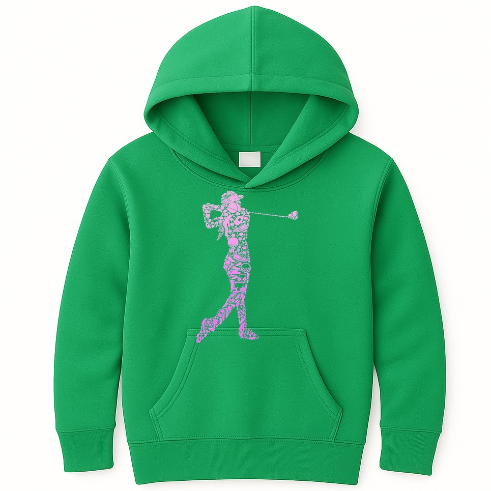 Golf Club Golfer Golfing Funny Golf Father's Day Kids Hoodie