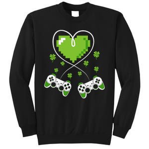 Game Controller Gamer St Patricks Day Sweatshirt