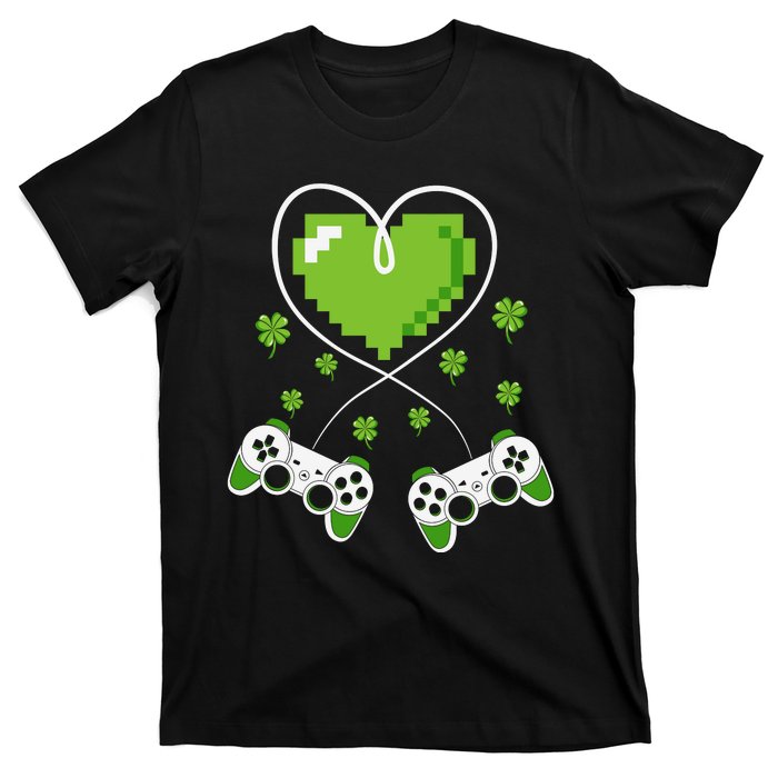 Game Controller Gamer St Patricks Day T-Shirt