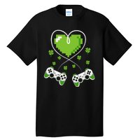 Game Controller Gamer St Patricks Day Tall T-Shirt