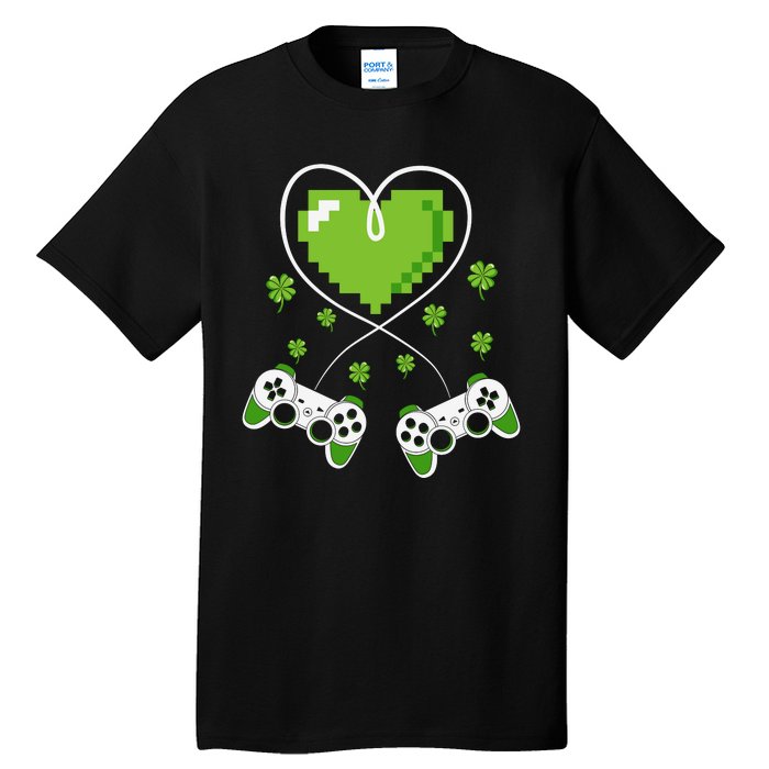 Game Controller Gamer St Patricks Day Tall T-Shirt