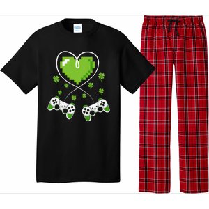 Game Controller Gamer St Patricks Day Pajama Set