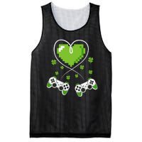 Game Controller Gamer St Patricks Day Mesh Reversible Basketball Jersey Tank