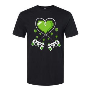 Game Controller Gamer St Patricks Day Softstyle CVC T-Shirt