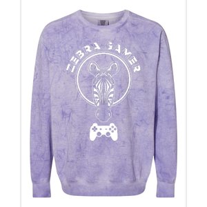 Gamer Controller Graphic Design For Gamer Colorblast Crewneck Sweatshirt