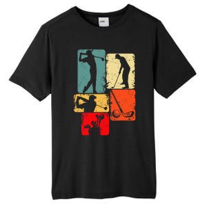 Golf Club Golfer Golfing Tall Fusion ChromaSoft Performance T-Shirt