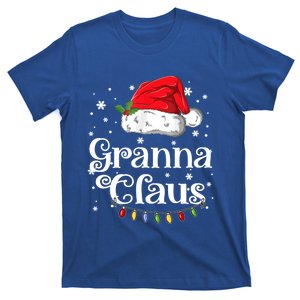 Granna Claus Great Gift Christmas Pajama Family Matching Xmas Gift T-Shirt