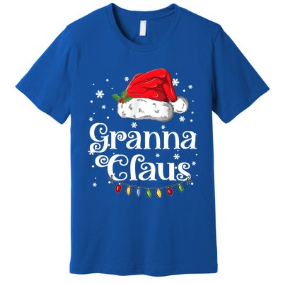 Granna Claus Great Gift Christmas Pajama Family Matching Xmas Gift Premium T-Shirt