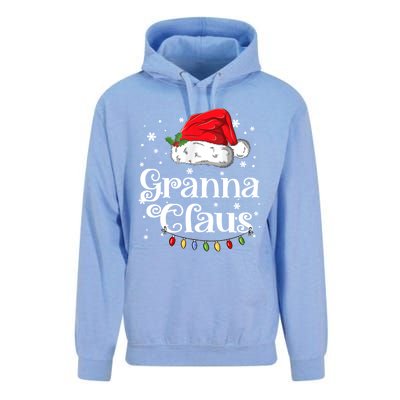 Granna Claus Great Gift Christmas Pajama Family Matching Xmas Gift Unisex Surf Hoodie