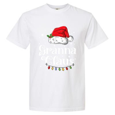 Granna Claus Great Gift Christmas Pajama Family Matching Xmas Gift Garment-Dyed Heavyweight T-Shirt