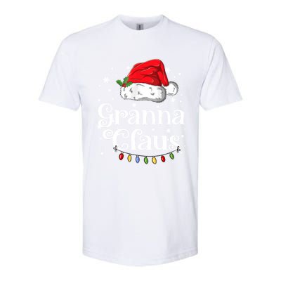 Granna Claus Great Gift Christmas Pajama Family Matching Xmas Gift Softstyle CVC T-Shirt