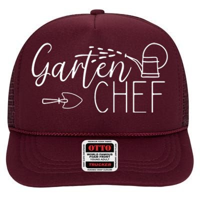 Garten Chef High Crown Mesh Back Trucker Hat