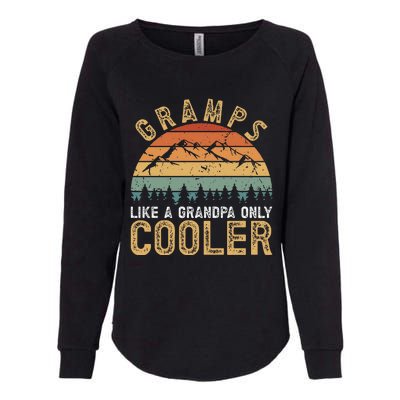 Gramps Cool Gramps Grandpa Gramps Grandfather Womens California Wash Sweatshirt