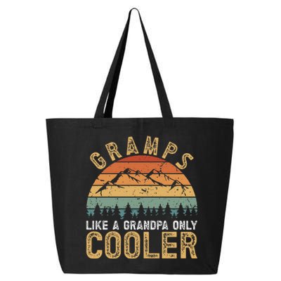 Gramps Cool Gramps Grandpa Gramps Grandfather 25L Jumbo Tote