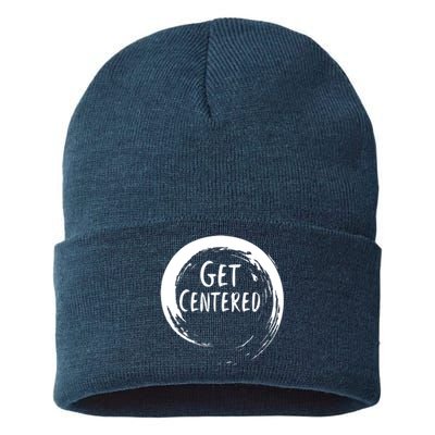 Get Centered Sustainable Knit Beanie