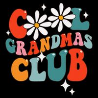 Groovy Cool Grandmas Club Funny Smile Sustainable Bucket Hat