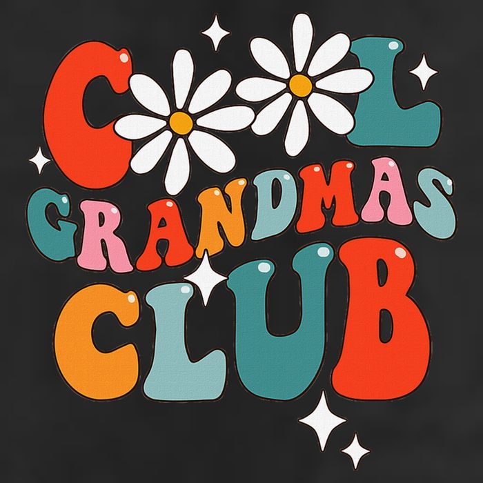 Groovy Cool Grandmas Club Funny Smile 11oz C Handle Ceramic Mug