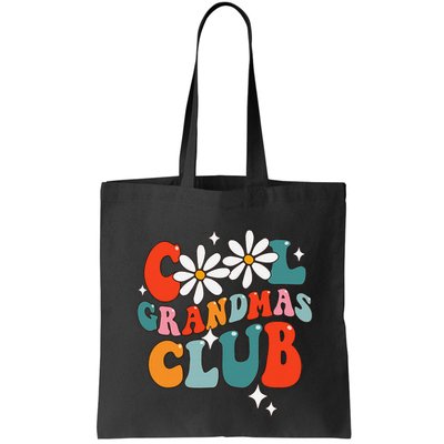 Groovy Cool Grandmas Club Funny Smile Bag