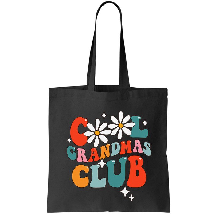 Groovy Cool Grandmas Club Funny Smile Bag