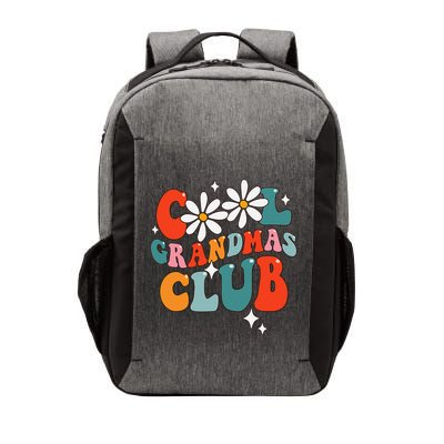 Groovy Cool Grandmas Club Funny Smile Vector Backpack