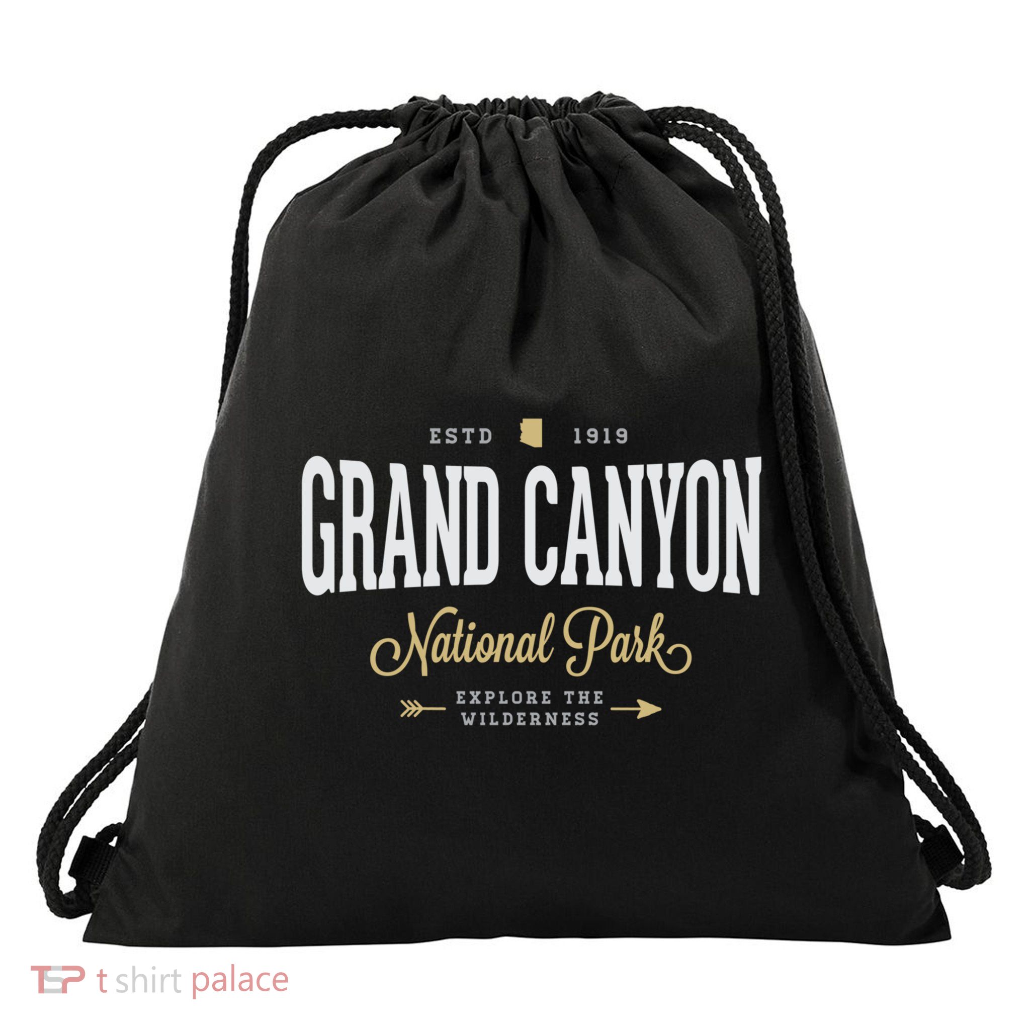 Grand Canyon Gift Grand Canyon National Park Funny Gift Us Drawstring Bag
