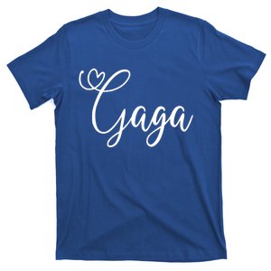 Gaga Cute Heart Grandma Gift T-Shirt