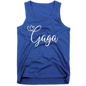 Gaga Cute Heart Grandma Gift Tank Top