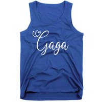 Gaga Cute Heart Grandma Gift Tank Top