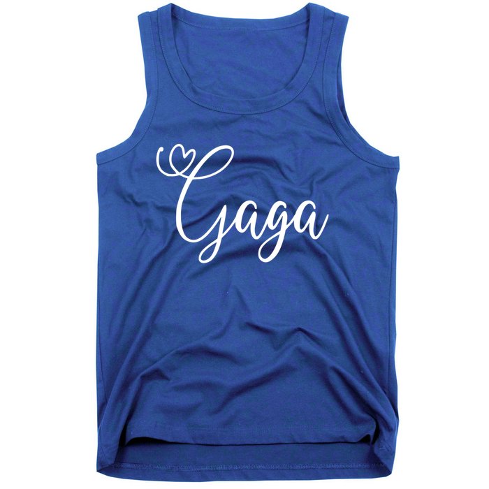 Gaga Cute Heart Grandma Gift Tank Top