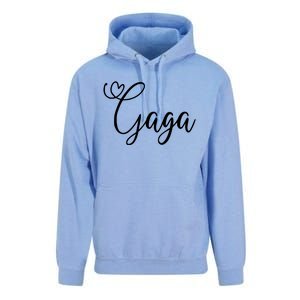 Gaga Cute Heart Grandma Gift Unisex Surf Hoodie