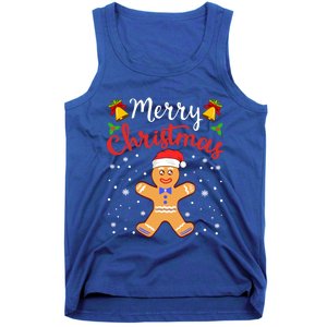 Gingerbread Cookie House Santa Collection Gift Tank Top