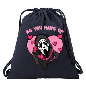 Ghost Calling Halloween Costume No You Hang Up Drawstring Bag