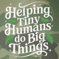 Groovy Cute Helping Tiny Humans Do Big Things funny Legacy Tie Dye Trucker Hat
