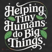 Groovy Cute Helping Tiny Humans Do Big Things funny Adult Drive Performance Visor
