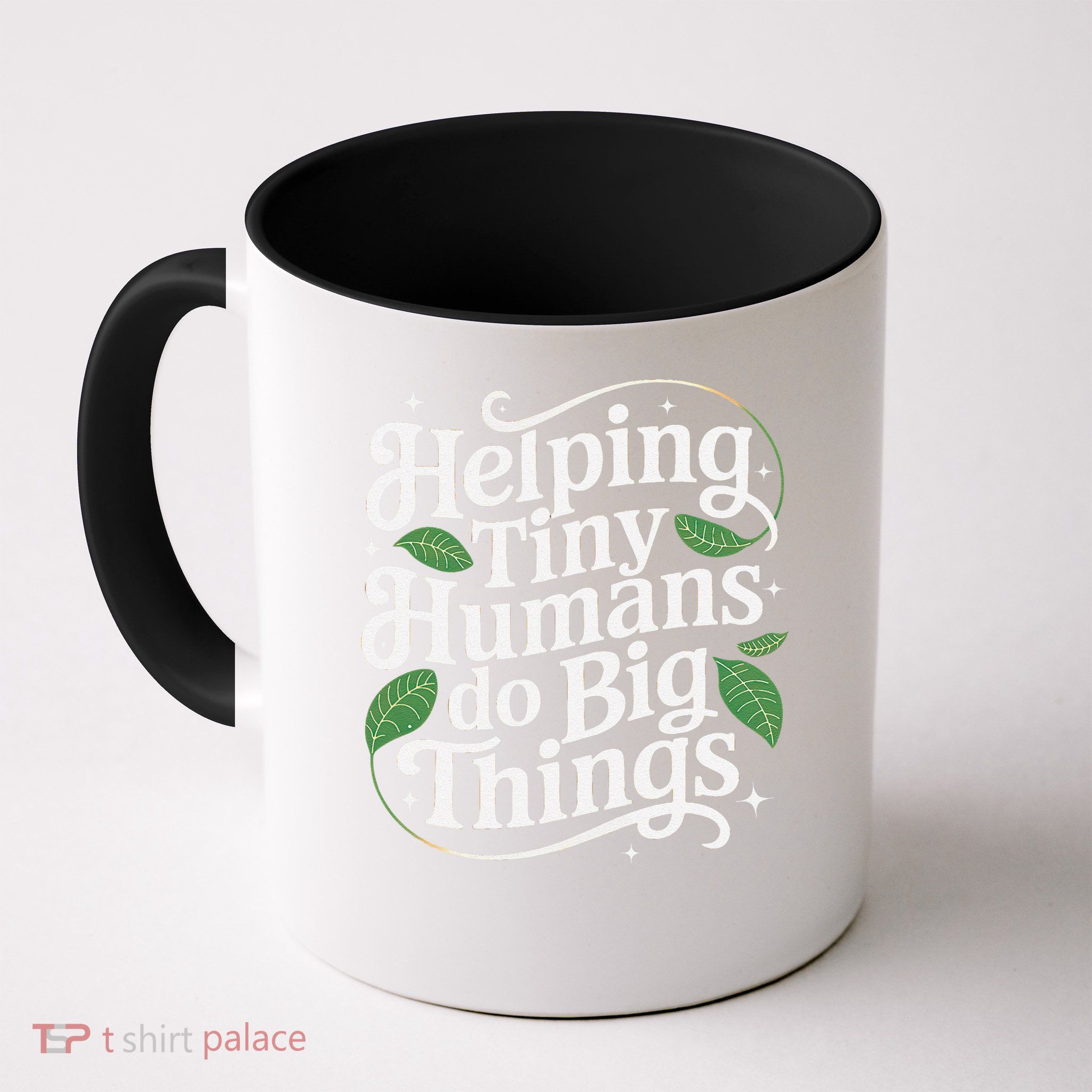 Groovy Cute Helping Tiny Humans Do Big Things funny Mug