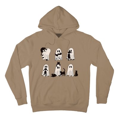 Ghost Cat Halloween Hoodie