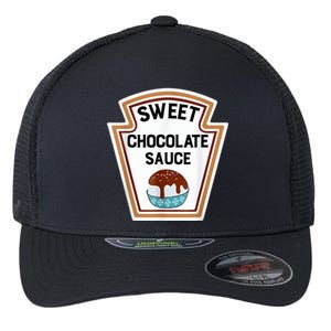 Group Condiments Halloween Costume Sweet Chocolate Sauce Flexfit Unipanel Trucker Cap