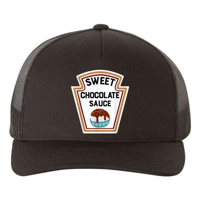 Group Condiments Halloween Costume Sweet Chocolate Sauce Yupoong Adult 5-Panel Trucker Hat