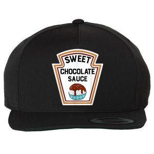 Group Condiments Halloween Costume Sweet Chocolate Sauce Wool Snapback Cap