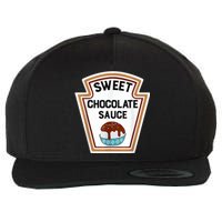 Group Condiments Halloween Costume Sweet Chocolate Sauce Wool Snapback Cap