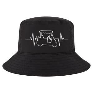 Golf Cart Heartbeat Cool Comfort Performance Bucket Hat