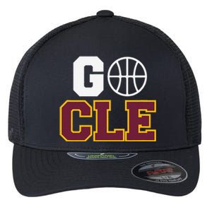 Go Cleveland Hometown Basketball Fan Gift Flexfit Unipanel Trucker Cap