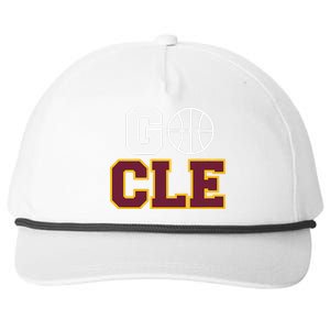 Go Cleveland Hometown Basketball Fan Gift Snapback Five-Panel Rope Hat