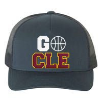 Go Cleveland Hometown Basketball Fan Gift Yupoong Adult 5-Panel Trucker Hat