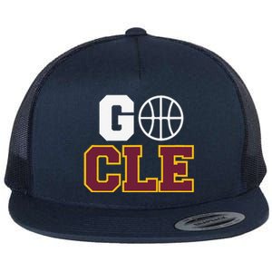 Go Cleveland Hometown Basketball Fan Gift Flat Bill Trucker Hat