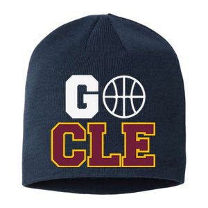 Go Cleveland Hometown Basketball Fan Gift Sustainable Beanie