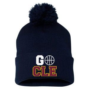 Go Cleveland Hometown Basketball Fan Gift Pom Pom 12in Knit Beanie